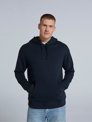 Animal Blue Mens Icon Drop Shoulder 100% Cotton Hoodie - Image 4 of 7