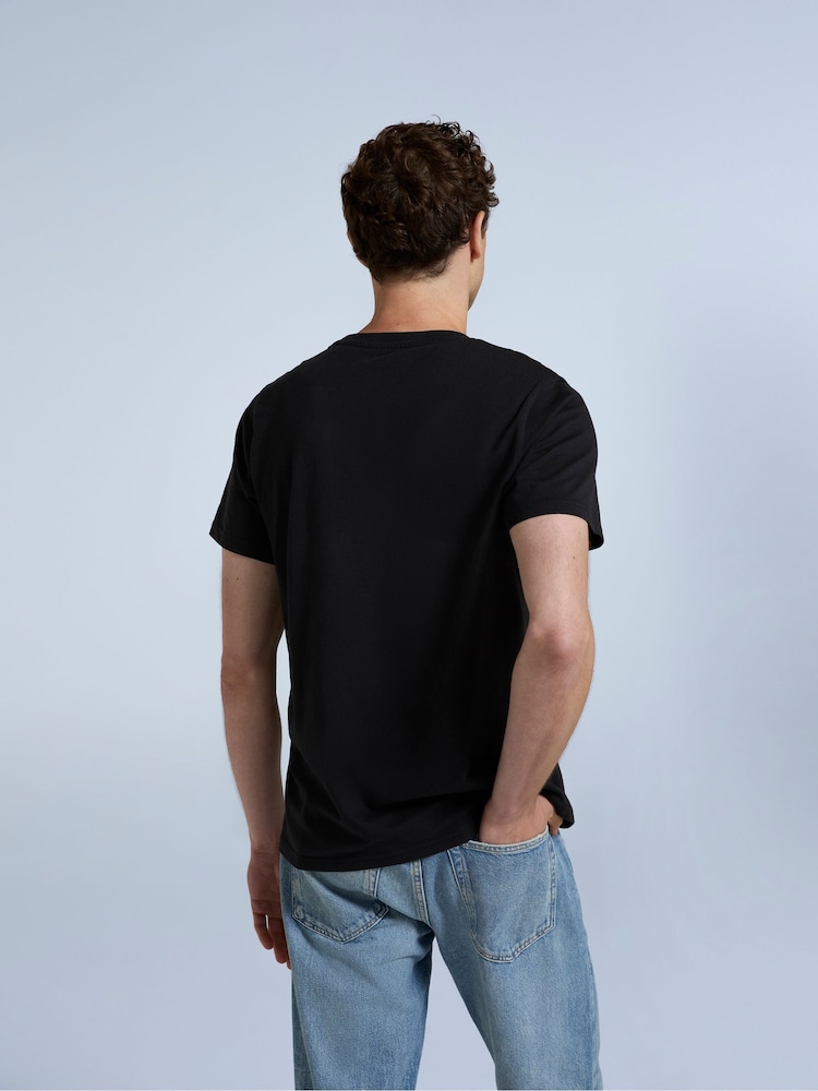Animal Black Mens Leon Relaxed T-Shirt - Image 2 of 4