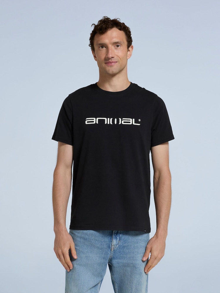 Animal Black Mens Leon Relaxed T-Shirt - Image 3 of 4