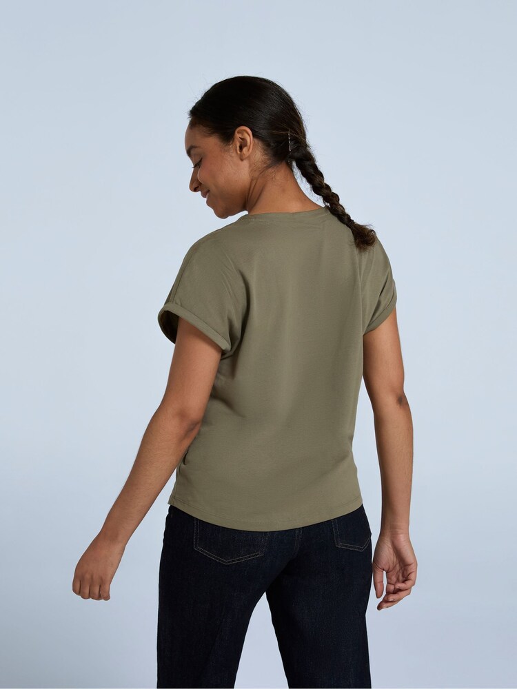 Animal Green Womens Holly Logo 100% Cotton T-Shirt - Image 4 of 4 Animal Green Womens Holly Logo 100% Cotton T-Shirt - Image 4 of 4