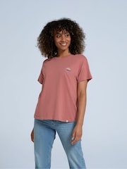 Animal Pink Womens Phoenix 100% Cotton T-Shirt - Image 4 of 4
