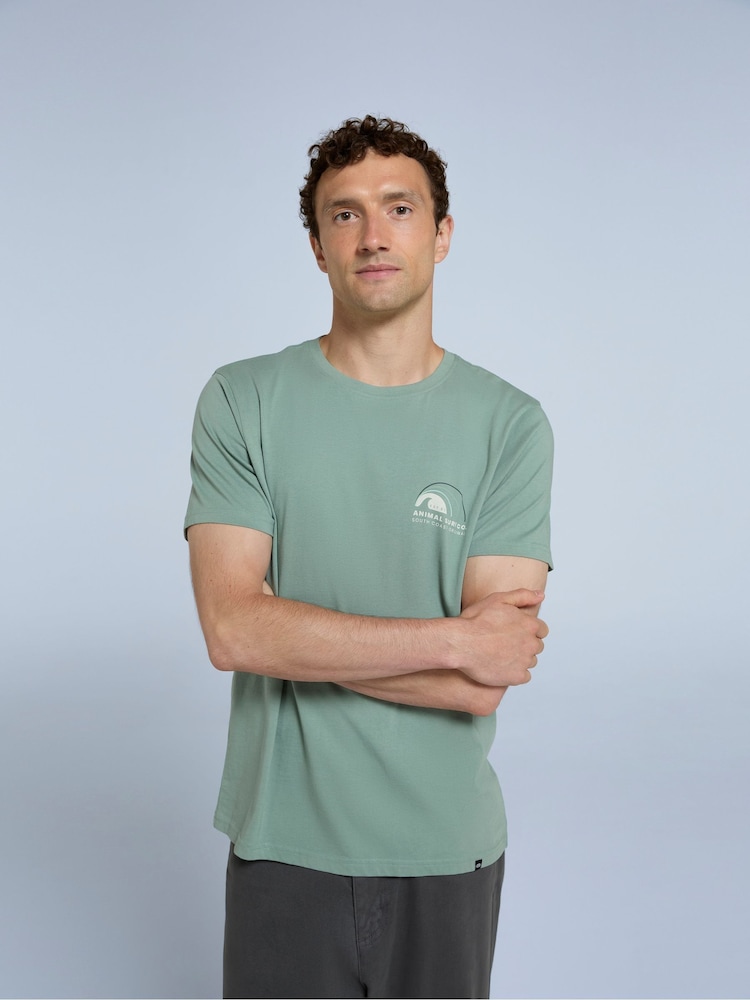 Grün - Animal – Jacob – T-Shirt für Herren - Bild 1 von 4