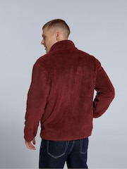 Animal Red Teddy Mens Fleece Jacket - Image 2 of 3