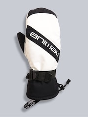 Animal Black Womens Track Waterproof Snow Mittens - Image 3 of 5