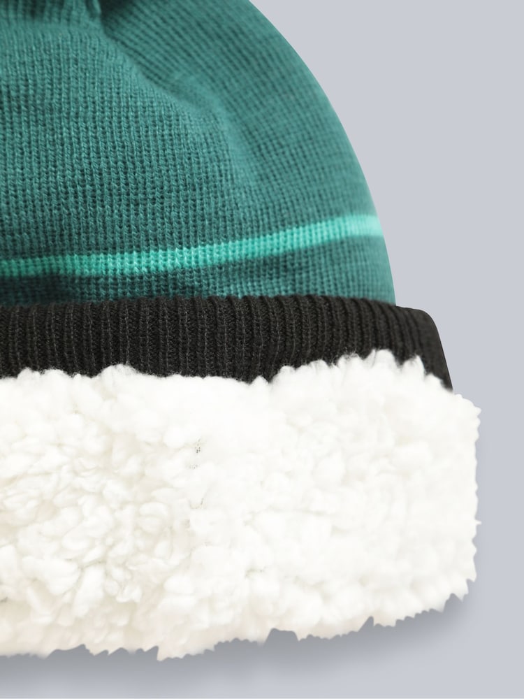 Animal Green Dylan Ski Pom Beanie - Image 4 of 5