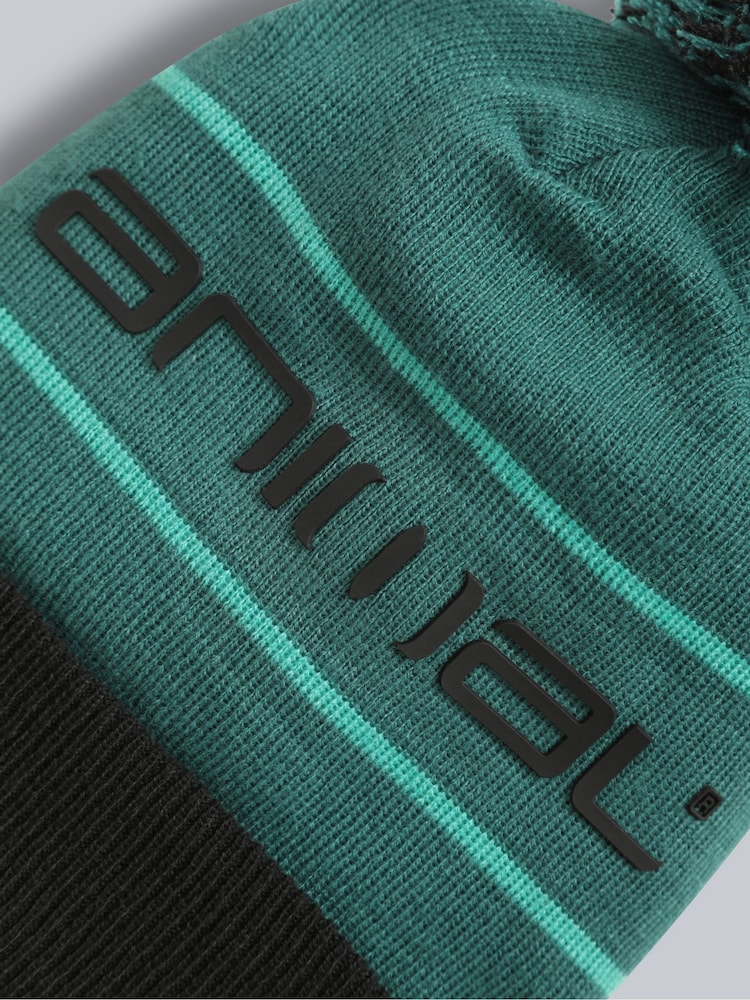 Animal Green Dylan Ski Pom Beanie - Image 5 of 5