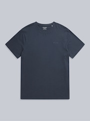 Blau - Animal Mens Icon Plain 100% Cotton T-Shirt - Bild 1 von 5