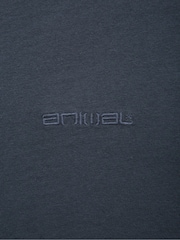 Blau - Animal Mens Icon Plain 100% Cotton T-Shirt - Bild 4 von 5