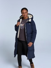 Animal Blue Womens Dawlish Longline Coat - Image 2 of 4