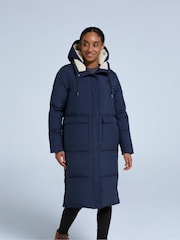 Animal Blue Womens Dawlish Longline Coat - Image 4 of 4