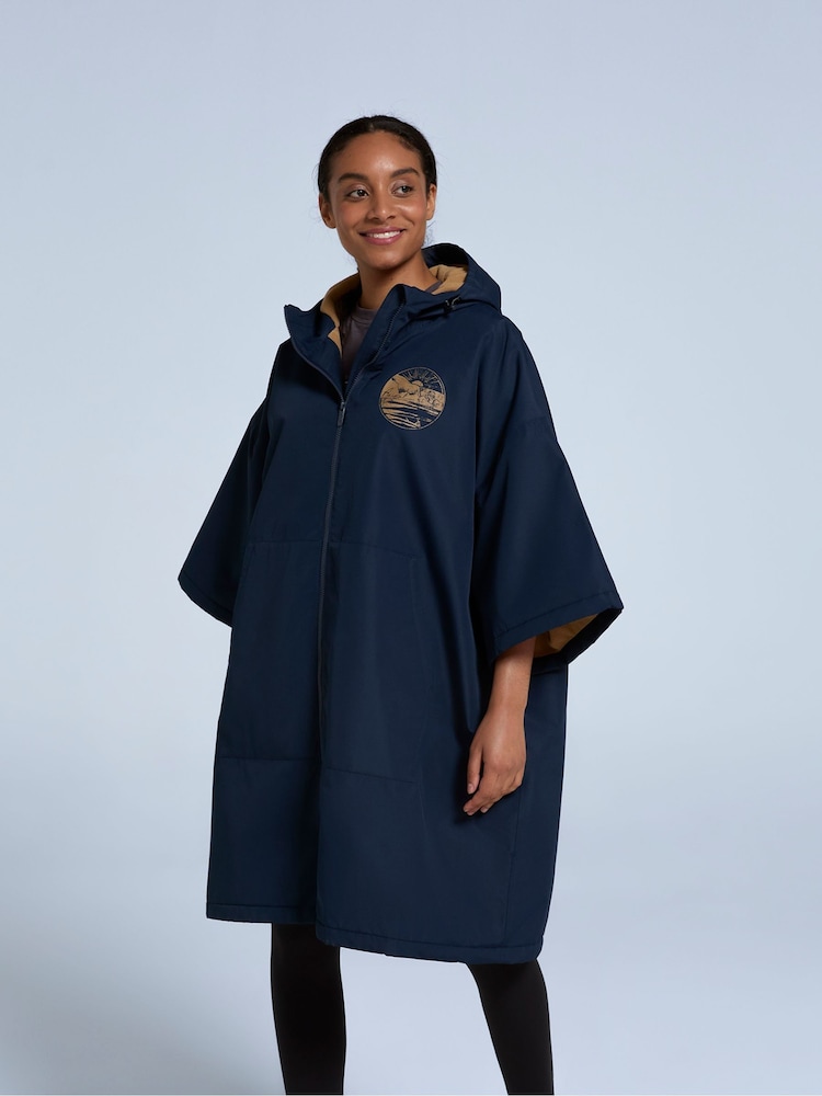 Animal Blue Womens Misty Fleece Lined Waterproof Parka - Image 1 of 4