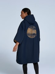 Animal Blue Womens Misty Fleece Lined Waterproof Parka - Image 3 of 4
