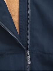 Animal Navy Misty Fleece Lined Waterproof Parka - Image 8 of 9