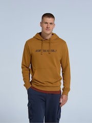 Animal Yellow Mens Driver Logo Hoodie - Image 2 of 4