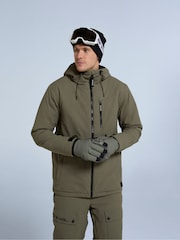 Animal Green Mens Laxx Logo Snow Jacket - Image 1 of 4