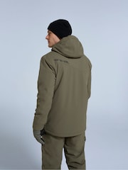 Animal Green Mens Laxx Logo Snow Jacket - Image 3 of 4