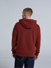 Animal Red Mens Icon Drop Shoulder 100% Cotton Hoodie - Image 4 of 8