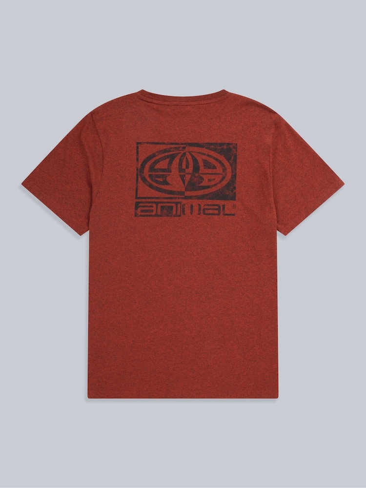 Rost-Orange - Animal – Jacob – T-Shirt für Herren - Bild 2 von 5