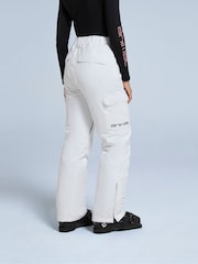 Animal White Womens Glaze Snow Trousers - Image 4 of 4