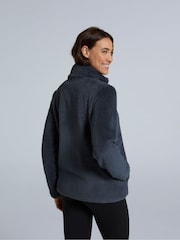 Animal Grey Teddy Womens Fleece Jacket - Image 2 of 9