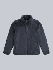 Animal Grey Teddy Womens Fleece Jacket - Image 5 of 9