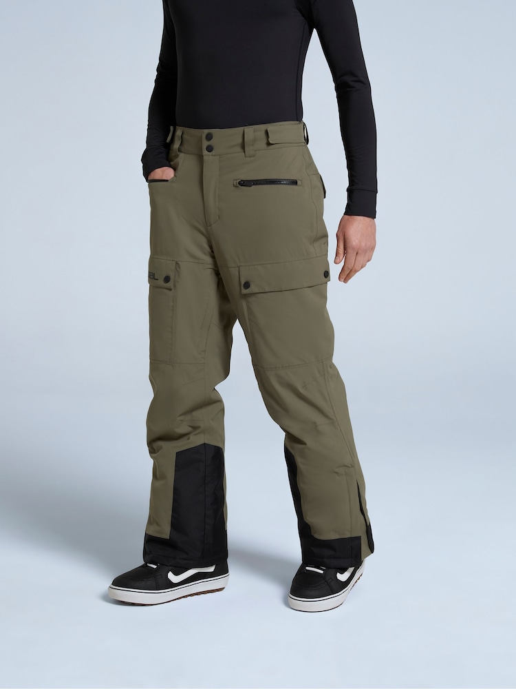 Animal Green Glaze Mens Waterproof Snow Trousers - Image 2 of 4