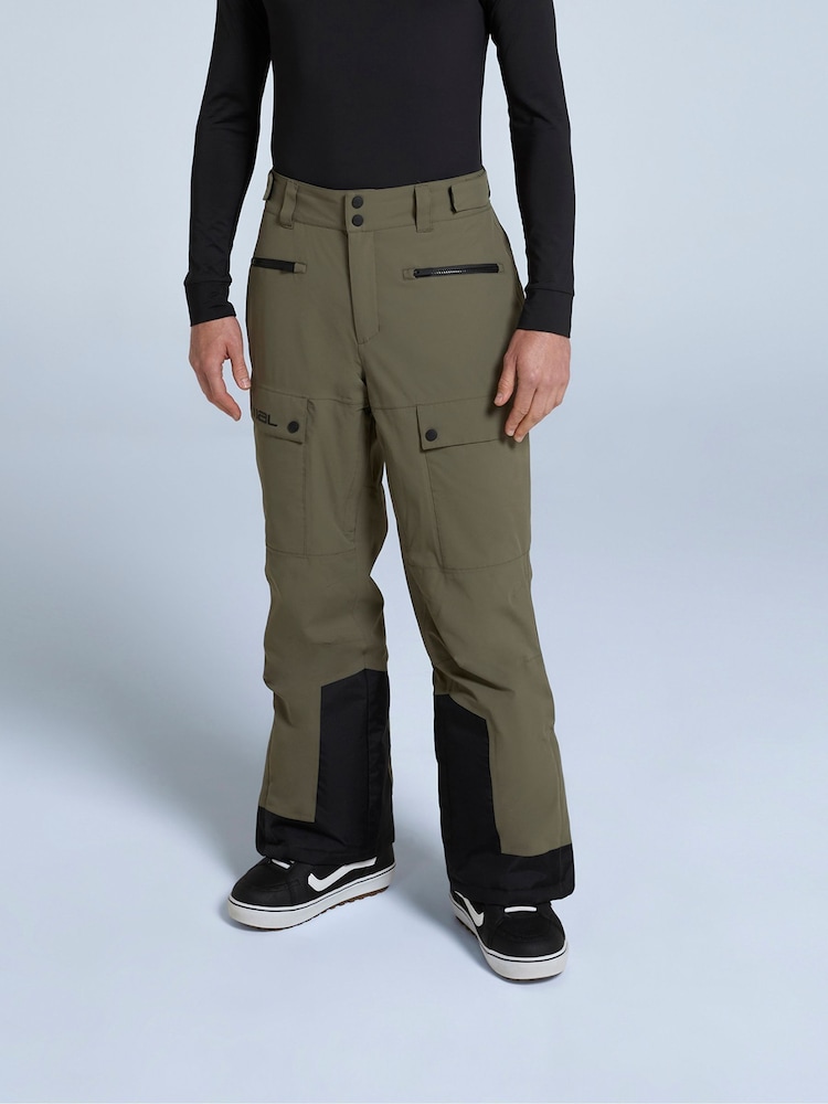 Animal Green Glaze Mens Waterproof Snow Trousers - Image 4 of 4