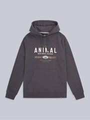 Animal Grey Mens River Hoodie - Image 1 of 2