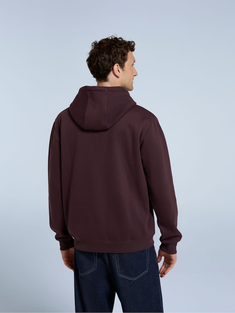 Animal Purple Mens Nick Heavyweight Hoodie - Image 2 of 4