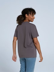 Animal Grey Womens Leena Boxy 100% Cotton T-Shirt - Image 2 of 4