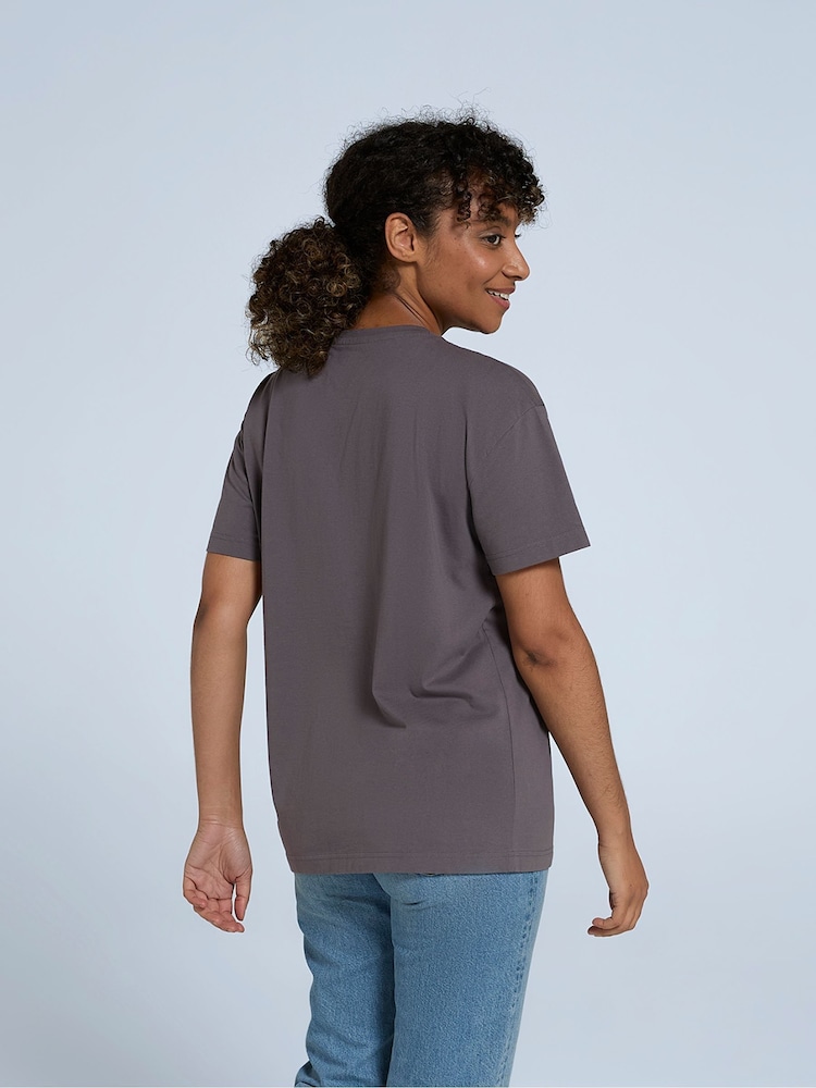 Animal Grey Womens Leena Boxy 100% Cotton T-Shirt - Image 2 of 4