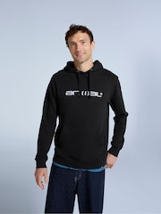 Animal Black Mens Driver Logo Hoodie - Image 4 of 4