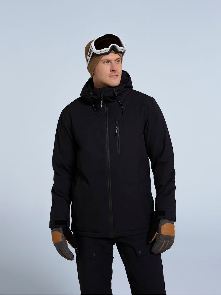 Animal Black Mens Laxx Logo Snow Jacket - Image 2 of 4