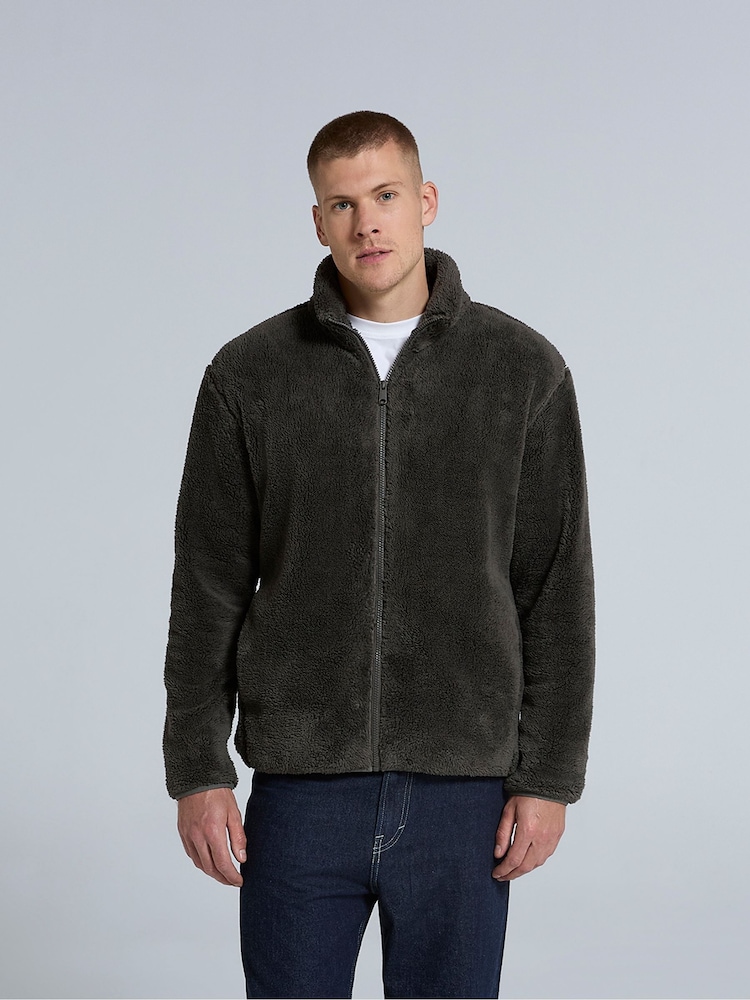 zelena - Animal Teddy Mens Fleece jakna; suknjič - Slika 2 iz 4 zelena - Animal Teddy Mens Fleece jakna; suknjič - Slika 2 iz 4