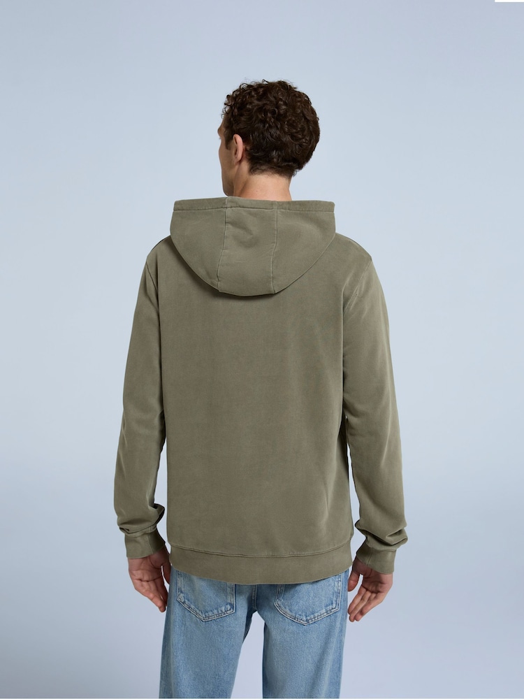 Verde - Animal Masculino River Hoodie - Imagem 2 de 4