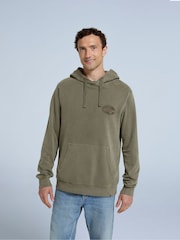 Verde - Animal Masculino River Hoodie - Imagem 3 de 4