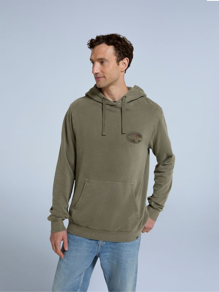 Verde - Animal Masculino River Hoodie - Imagem 4 de 4