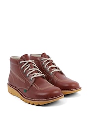 Kickers Brown Hi Boots - Image 2 of 6