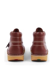 Kickers Brown Hi Boots - Image 5 of 6