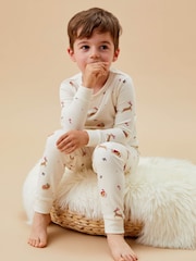 MORI Jolly Journey Cotton & Bamboo  Christmas Pyjamas Set - Image 1 of 7