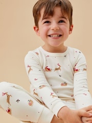 MORI Jolly Journey Cotton & Bamboo  Christmas Pyjamas Set - Image 4 of 7