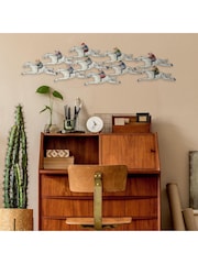 Art Marketing White The Race Course Wall Art - Image 1 of 3