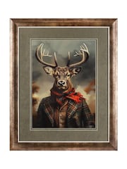Art Marketing Brown The Noble Stag Wall Art - Image 2 of 4