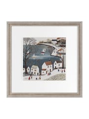 Art Marketing Multi Village on the Bay Wall Art - Image 1 of 3