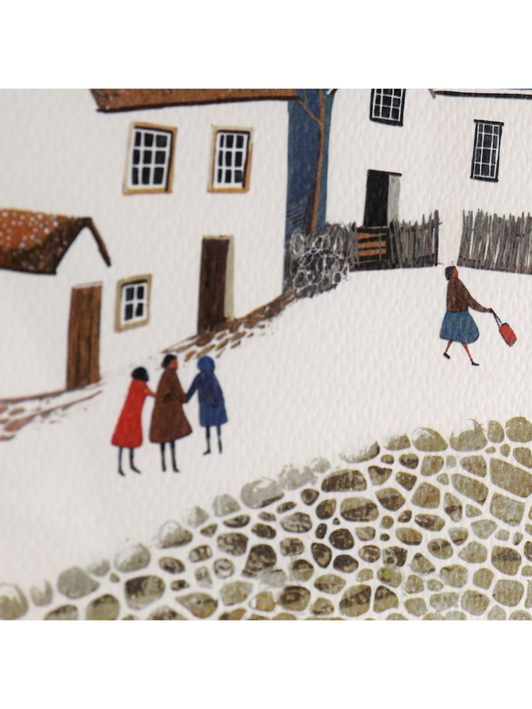 Art Marketing Multi Village on the Bay Wall Art - Image 2 of 3