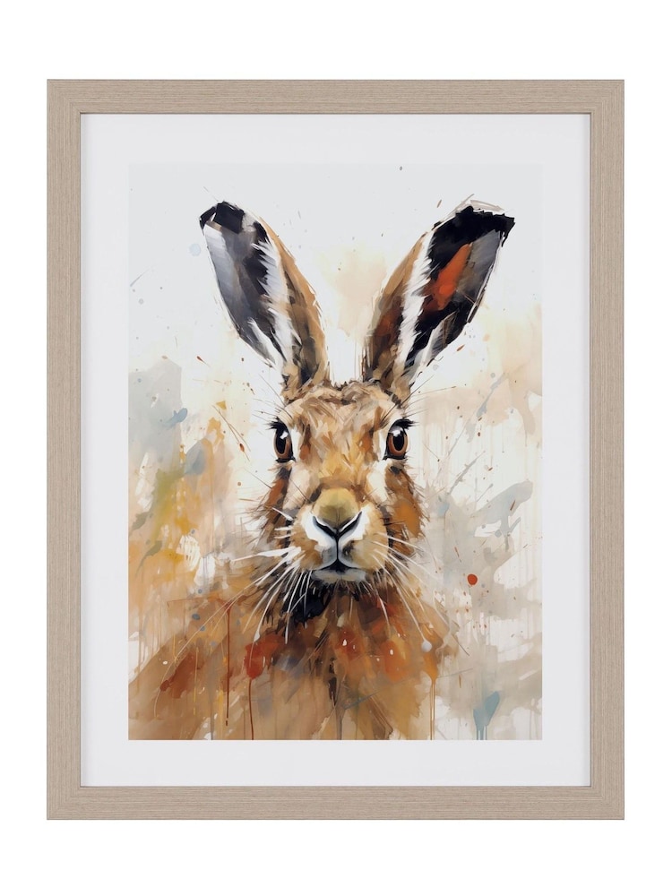 Art Marketing Brown Harry Hare Wall Art - Image 6 of 6