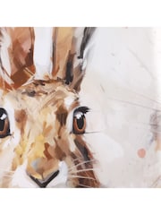 Art Marketing Brown Hare Pair Wall Art - Image 3 of 6