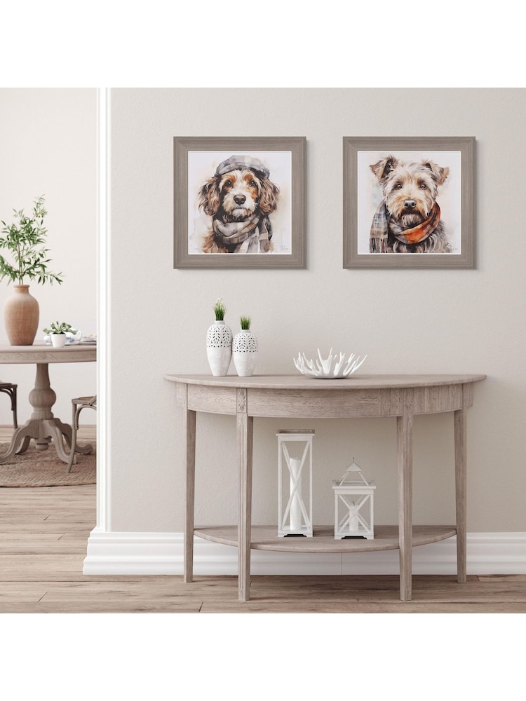 Art Marketing Brown Tommy Dog Wall Art - Image 1 of 6