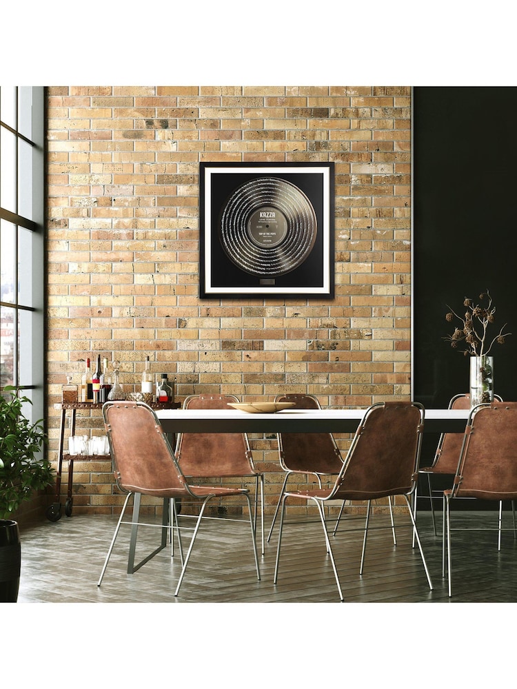 Art Marketing Black Record Play Wall Art - Image 1 of 6