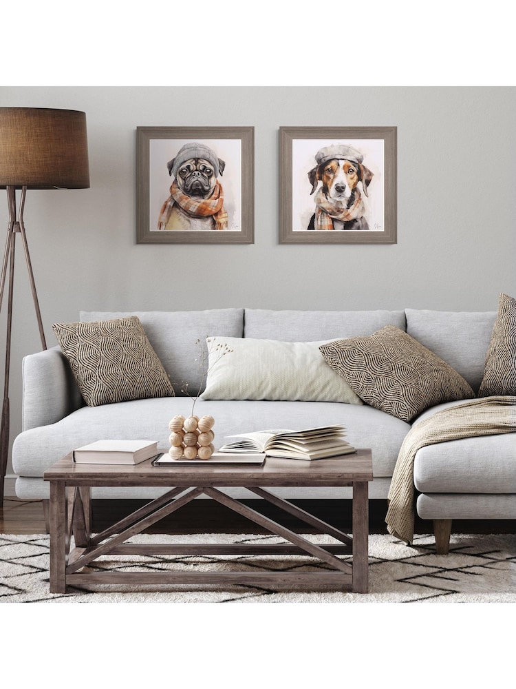 Art Marketing Multi Ollie Dog Wall Art - Image 1 of 6
